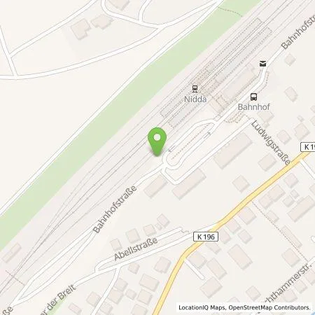 Standortübersicht der Tankstelle Oberhessische Versorgungsbetriebe AG in 63667 Nidda