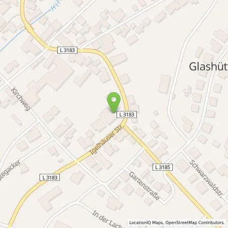 Standortübersicht der Tankstelle Oberhessische Versorgungsbetriebe AG in 63697 Hirzenhain