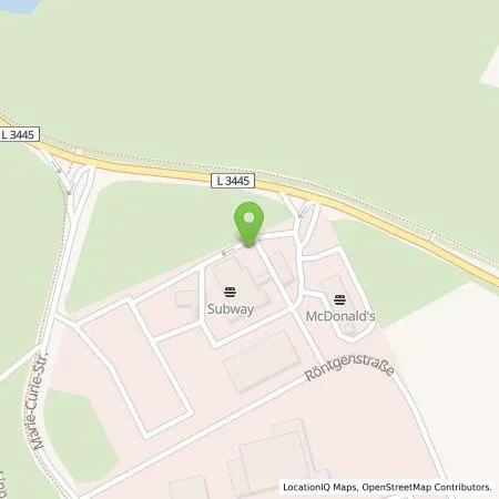 Standortübersicht der Tankstelle Allego GmbH in 63526 Erlensee