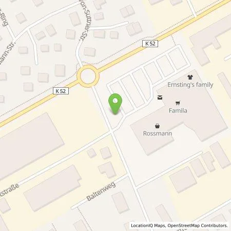 Standortübersicht der Tankstelle Allego GmbH in 24610 Trappenkamp