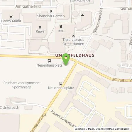 Standortübersicht der Tankstelle Allego GmbH in 40699 Erkrath