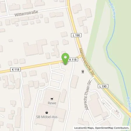 Standortübersicht der Tankstelle Allego GmbH in 29664 Walsrode