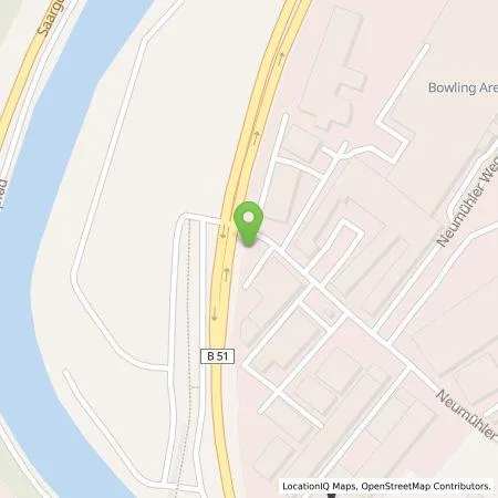 Standortübersicht der Tankstelle Allego GmbH in 66130 Saarbrüuecken