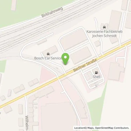 Standortübersicht der Tankstelle Allego GmbH in 06116 Halle/Saale