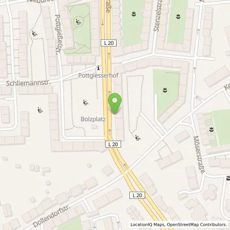 Standortübersicht der Tankstelle Allego GmbH in 45144 Essen