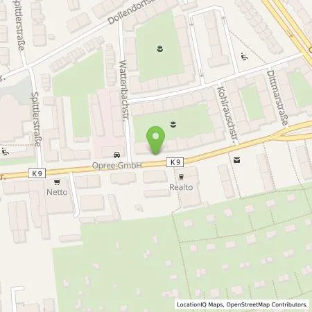 Standortübersicht der Tankstelle Allego GmbH in 45144 Essen