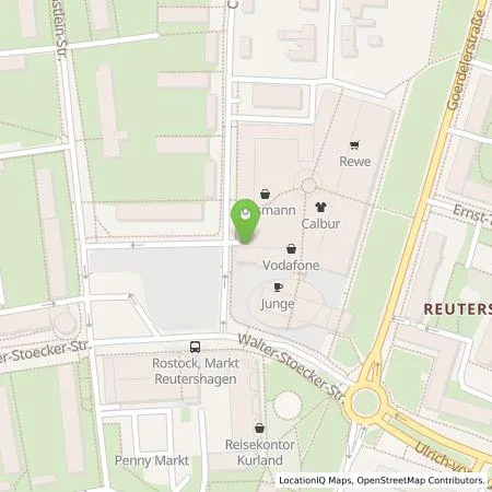 Standortübersicht der Tankstelle Allego GmbH in 18069 Rostock