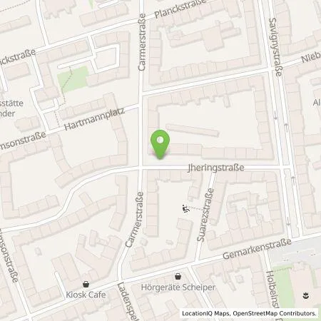 Standortübersicht der Tankstelle Allego GmbH in 45147 Essen