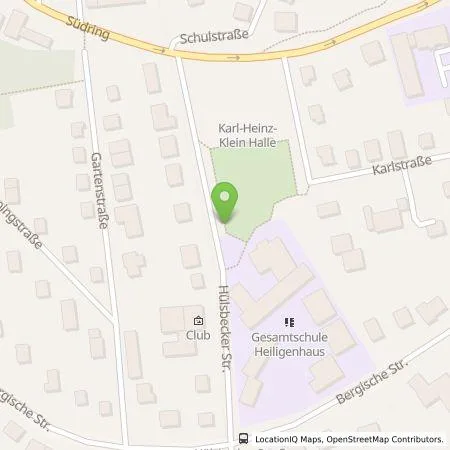 Standortübersicht der Tankstelle Neander Energie GmbH in 42579 Heiligenhaus