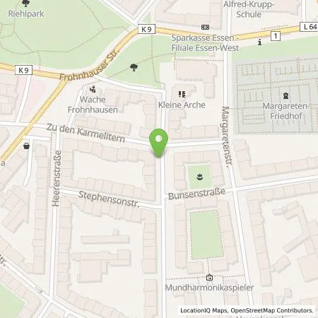 Standortübersicht der Tankstelle Allego GmbH in 45145 Essen