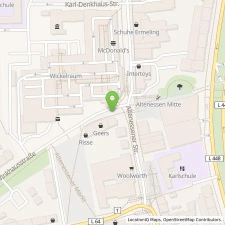 Standortübersicht der Tankstelle Allego GmbH in 45329 Essen