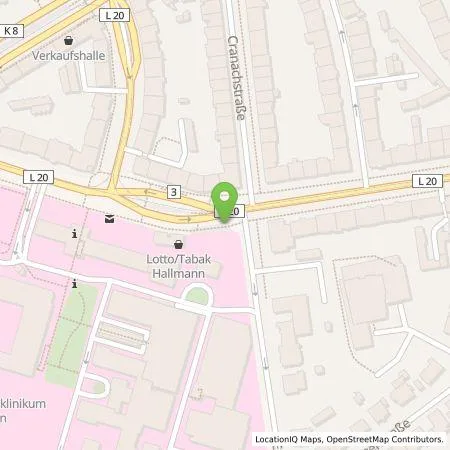 Standortübersicht der Tankstelle Allego GmbH in 45147 Essen