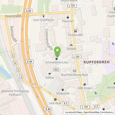 Standortübersicht der Tankstelle Allego GmbH in 45257 Essen