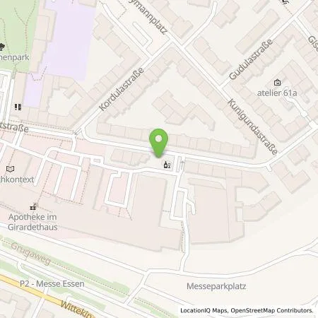 Standortübersicht der Tankstelle Allego GmbH in 45131 Essen