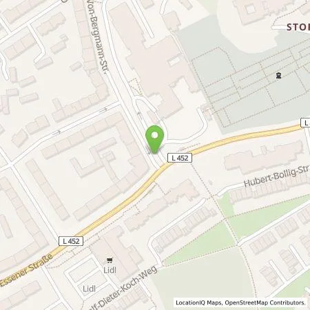 Standortübersicht der Tankstelle Allego GmbH in 45141 Essen