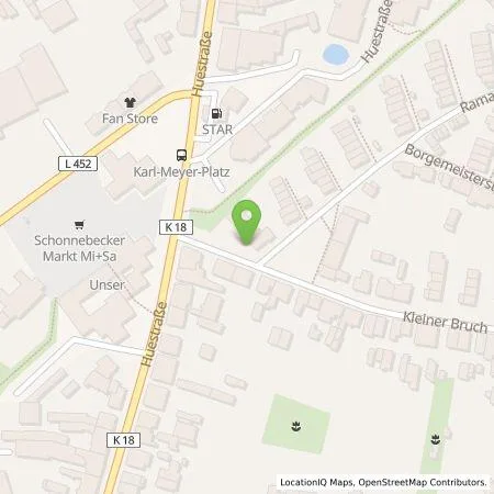 Standortübersicht der Tankstelle Allego GmbH in 45309 Essen