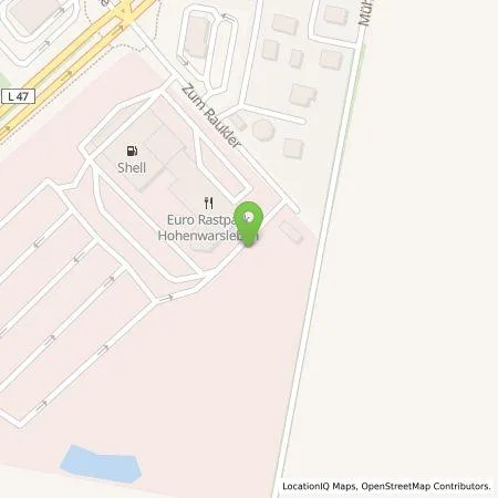 Standortübersicht der Tankstelle Allego GmbH in 39326 Hohenwarsleben