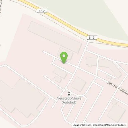 Standortübersicht der Tankstelle Allego GmbH in 19306 Neustadt-Glewe