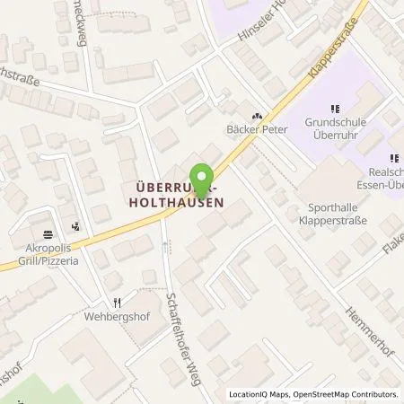 Standortübersicht der Tankstelle Allego GmbH in 45277 Essen