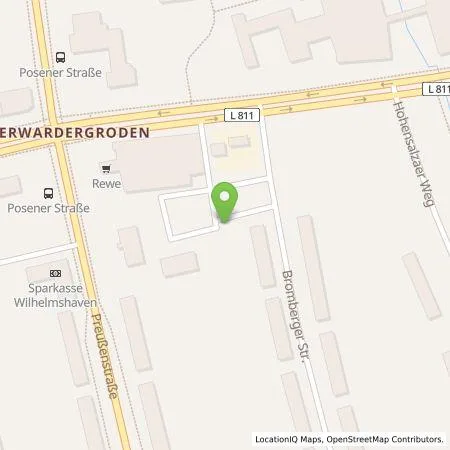 Standortübersicht der Tankstelle Allego GmbH in 26388 Wilhelmshafen