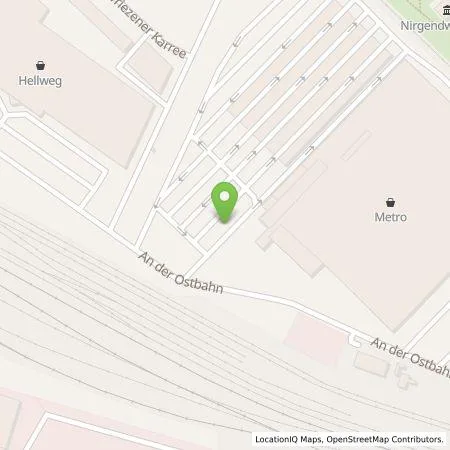 Standortübersicht der Tankstelle Allego GmbH in 10243 Berlin