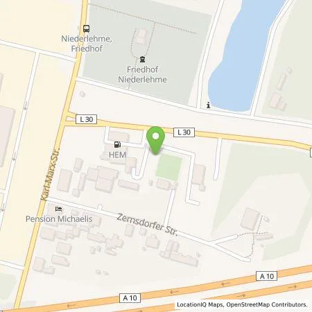 Standortübersicht der Tankstelle Allego GmbH in 15713 Königs (Wusterhausen)