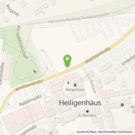 Standortübersicht der Tankstelle Neander Energie GmbH in 45276 Heiligenhaus