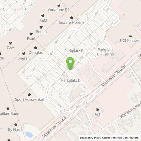 Standortübersicht der Tankstelle Allego GmbH in 32547 Bad Oeynhausen