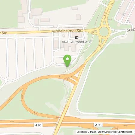 Standortübersicht der Tankstelle Allego GmbH in 86942 Türkheim