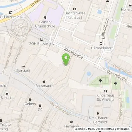 Standortübersicht der Tankstelle Charge-ON in 95444 Bayreuth