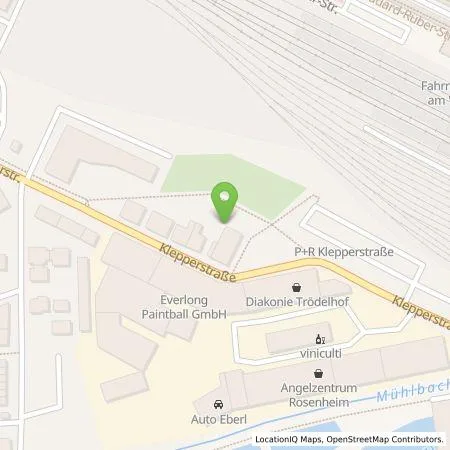 Standortübersicht der Tankstelle Allego GmbH in 83026 Rosenheim