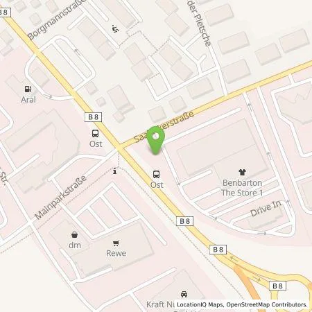 Standortübersicht der Tankstelle Allego GmbH in 63801 Kleinostheim