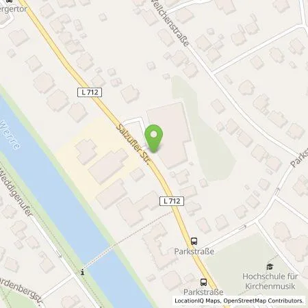 Standortübersicht der Tankstelle Allego GmbH in 32052 Herford