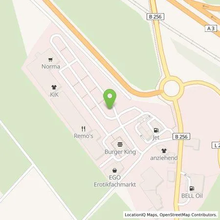 Standortübersicht der Tankstelle Allego GmbH in 56587 Oberhonnefeld