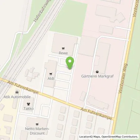 Standortübersicht der Tankstelle Allego GmbH in 30419 Hannover