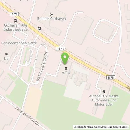 Standortübersicht der Tankstelle Allego GmbH in 27472 Cuxhaven