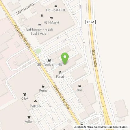 Standortübersicht der Tankstelle Allego GmbH in 50170 Kerpen