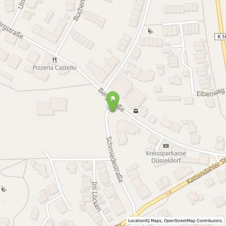 Standortübersicht der Tankstelle Allego GmbH in 40699 Erkrath