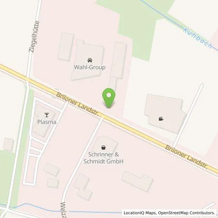 Standortübersicht der Tankstelle Allego GmbH in 34497 Korbach