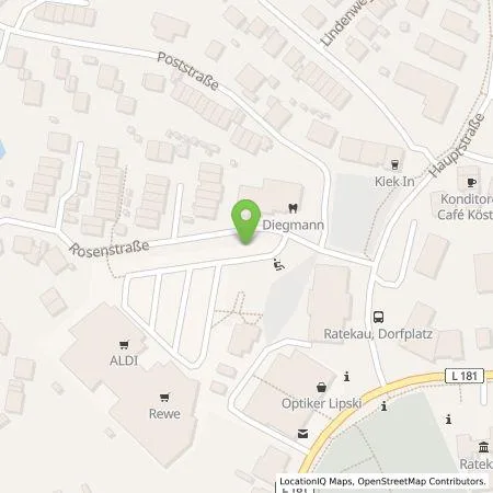 Standortübersicht der Tankstelle Allego GmbH in 23626 Ratekau