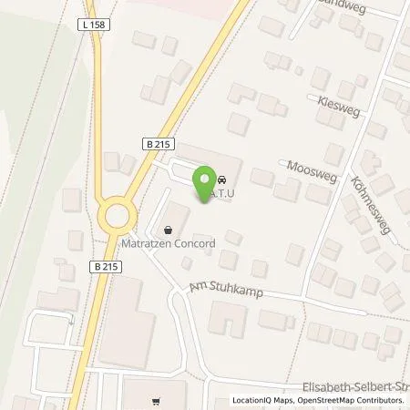 Standortübersicht der Tankstelle Allego GmbH in 27283 Verden