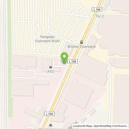 Standortübersicht der Tankstelle Allego GmbH in 50321 Brühl