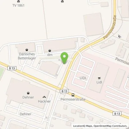 Standortübersicht der Tankstelle Allego GmbH in 85057 Ingolstadt