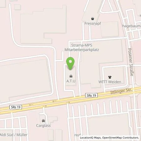 Standortübersicht der Tankstelle Allego GmbH in 94315 Straubing