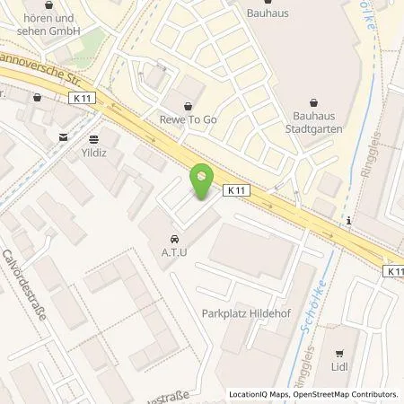 Standortübersicht der Tankstelle Allego GmbH in 38114 Braunschweig