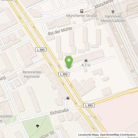 Standortübersicht der Tankstelle Allego GmbH in 30880 Laatzen