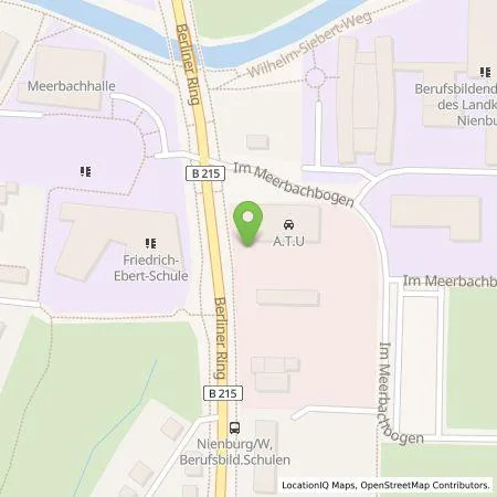 Standortübersicht der Tankstelle Allego GmbH in 31582 Nienburg (Weser)