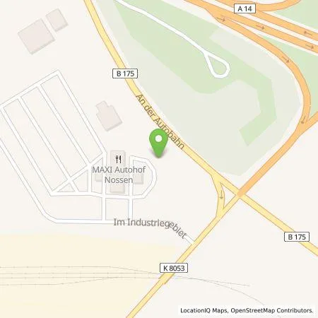 Standortübersicht der Tankstelle Allego GmbH in 01683 Nossen