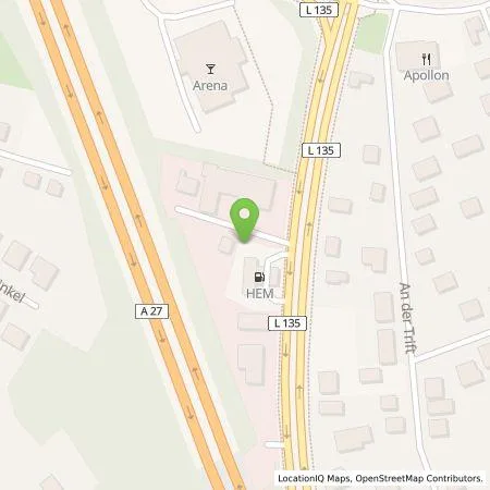 Standortübersicht der Tankstelle Allego GmbH in 27721 Ritterhude