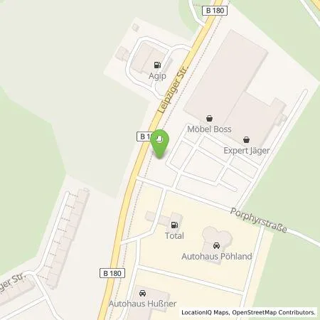 Standortübersicht der Tankstelle Allego GmbH in 04600 Altenburg